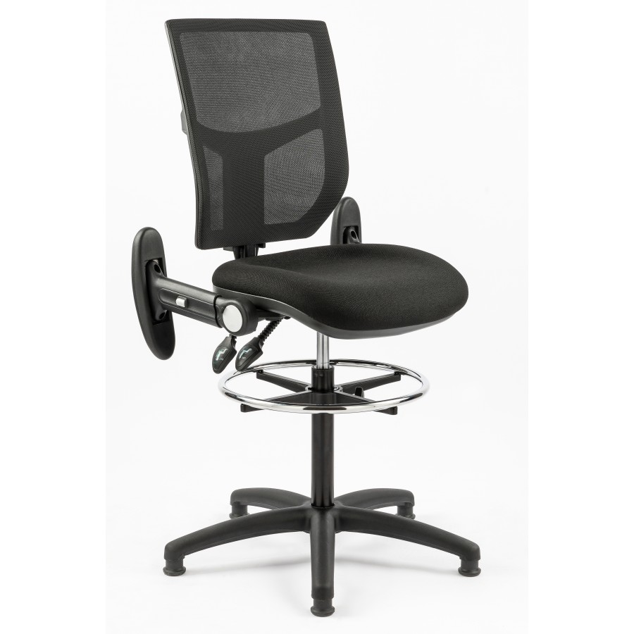 Ergo Line Mesh Draughtsman Chair